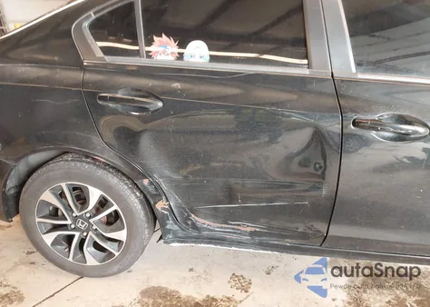 2013 Honda Civic Ex from USA, damaged, VIN 2HGFB2F84DH521254